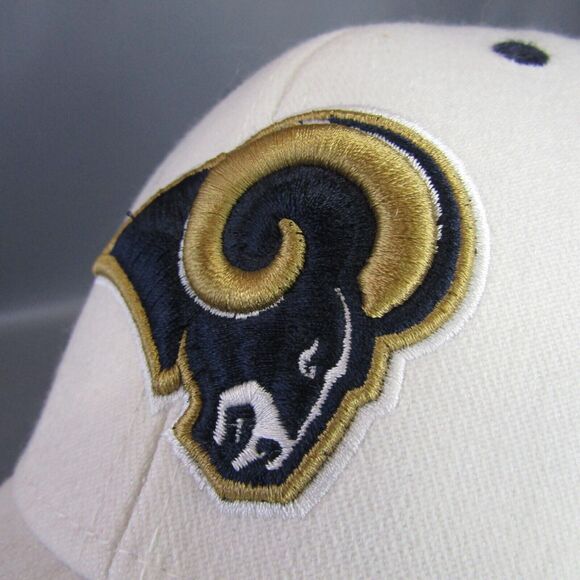 St. Louis Rams One Fit Hat NFL Reebok Stretch Flexible Cap Embroidered Logo - Picture 6 of 8